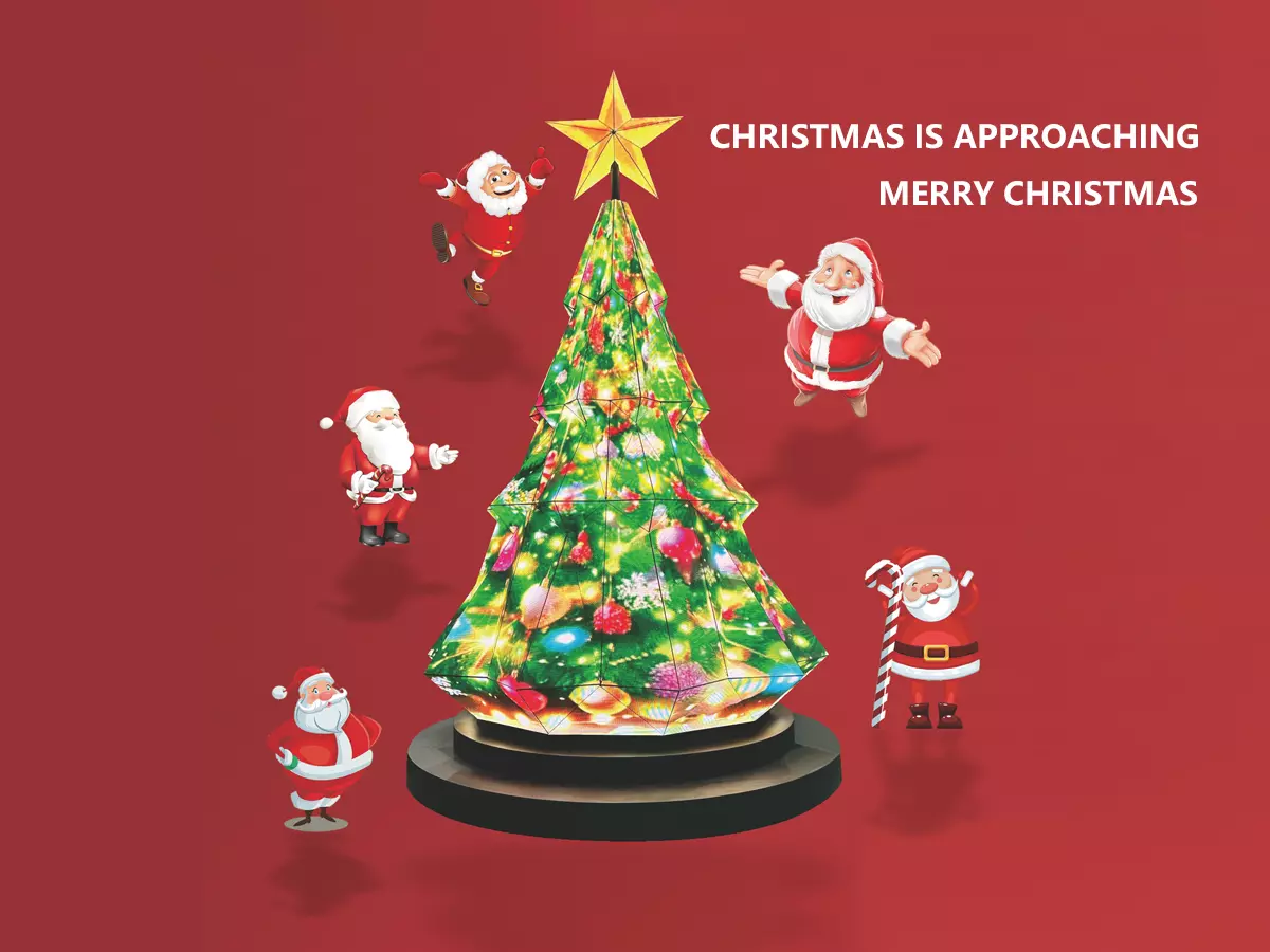 Christmas Tree LED Display