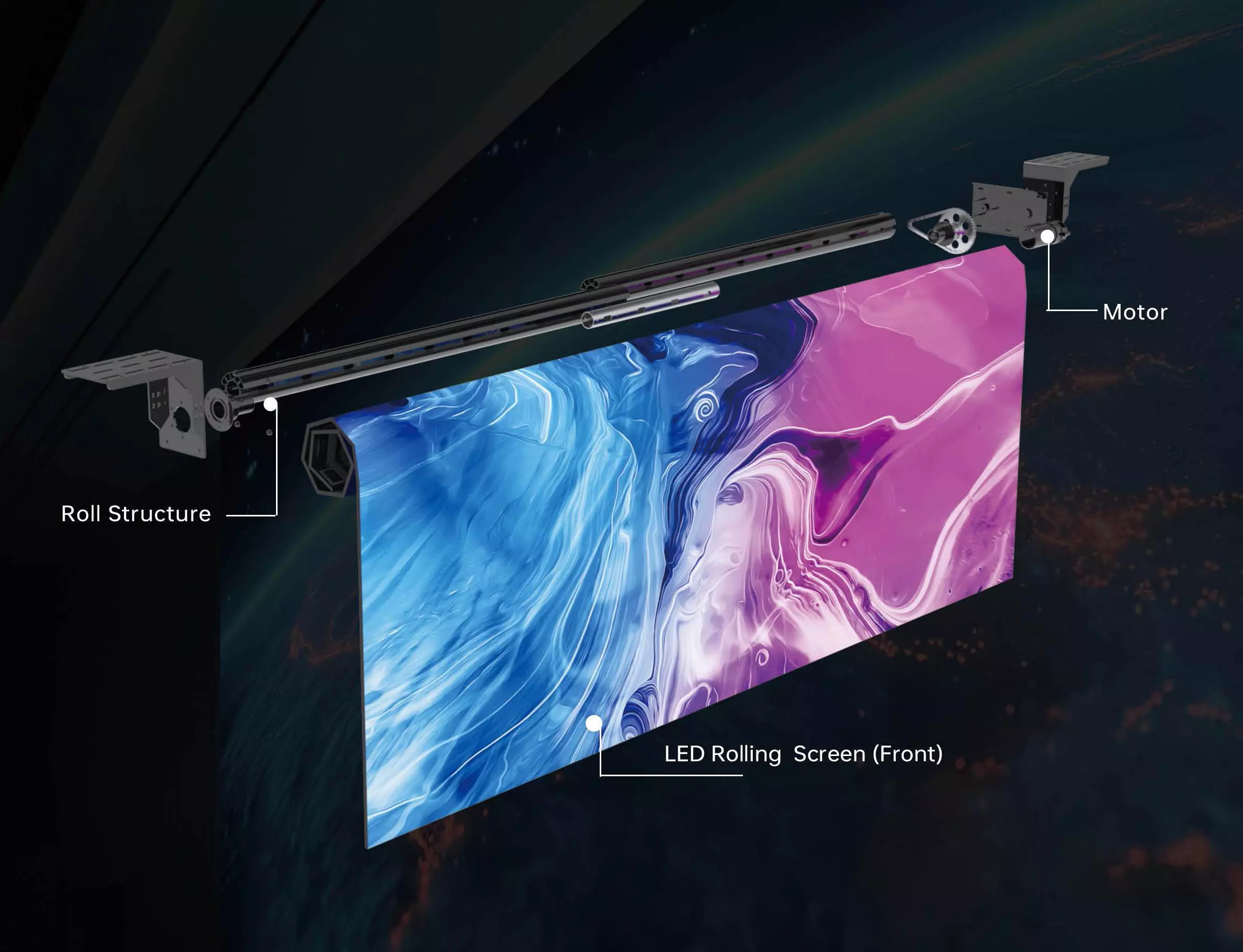 LED Roll-up Displays
