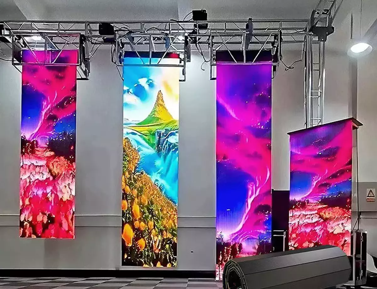 Rolling LED Displays