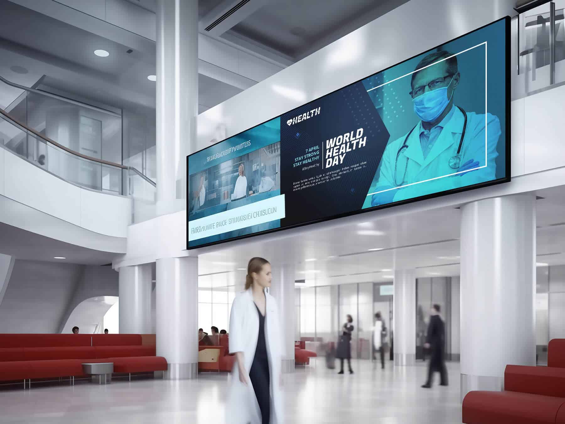 led display for hospital