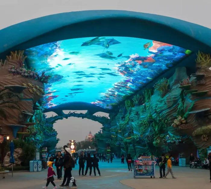 led screen for cinma theater