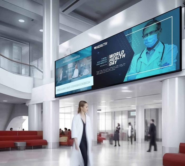 led display for hospital